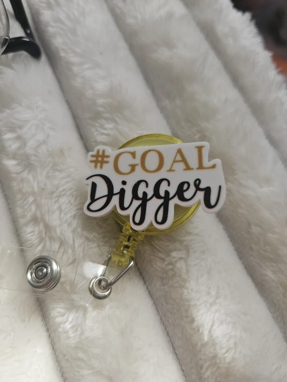 Adorable Badge Reel Clip